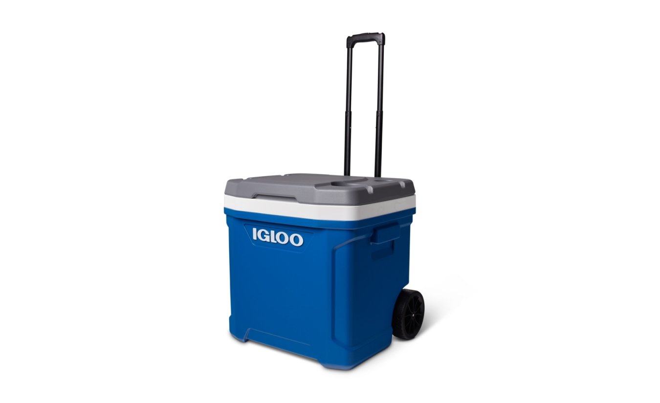 Latitude 60 roller (56 liter) koelbox op wielen blauw
