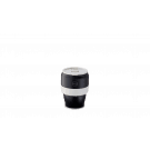 W10 Hazlewood opvouwbare RVS thermosbeker (340 ml) zwart